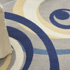 Nourison Grafix GRF21 Grey Area Rug Corner Image