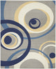 Nourison Grafix GRF21 Grey Area Rug Main Image