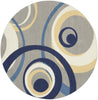 Nourison Grafix GRF21 Grey Area Rug Main Image