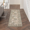 Nourison Grafix GRF31 Green Area Rug Corner Image