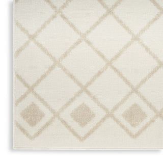 Nourison Grafix GRF37 Ivory Beige Area Rug T' R