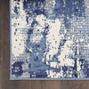 Nourison Grafix GRF38 Navy Blue Area Rug Detail Image