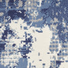 Nourison Grafix GRF38 Navy Blue Area Rug Swatch Image