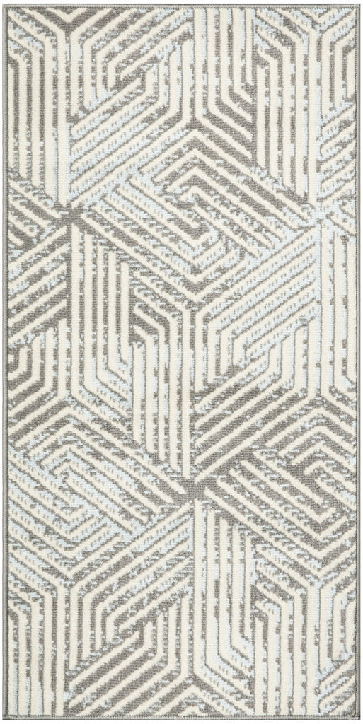Nourison Grafix GRF39 Grey Area Rug main image