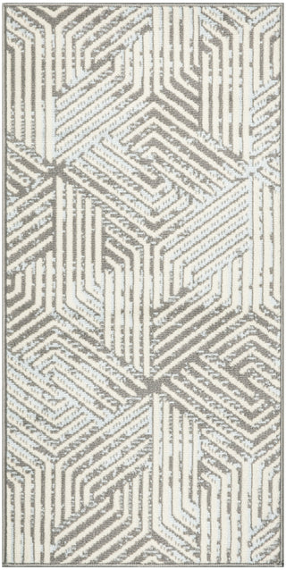 Nourison Grafix GRF39 Grey Area Rug main image