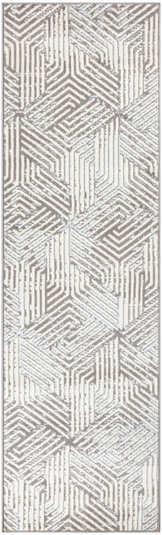 Nourison Grafix GRF39 Grey Area Rug Main Image