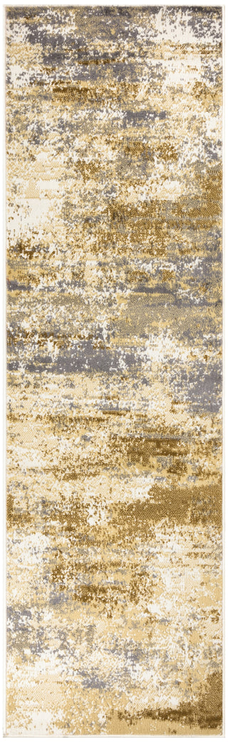 Nourison Grafix GRF40 Beige Blue Area Rug Main Image
