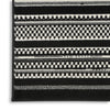 Nourison Grafix GRF41 Black White Area Rug T' R