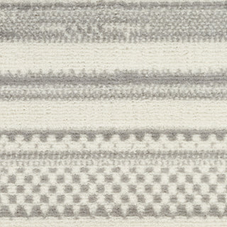 Nourison Grafix GRF41 Ivory Grey Area Rug Swatch Image