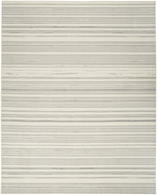 Nourison Grafix GRF41 Ivory Grey Area Rug Main Image