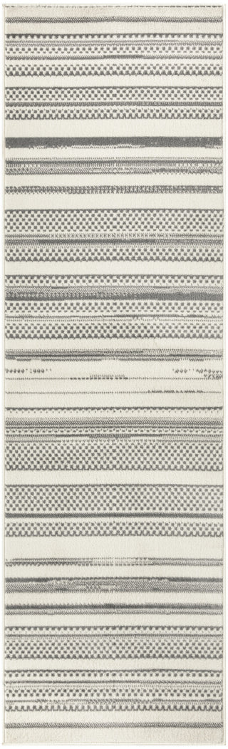 Nourison Grafix GRF41 Ivory Grey Area Rug Main Image
