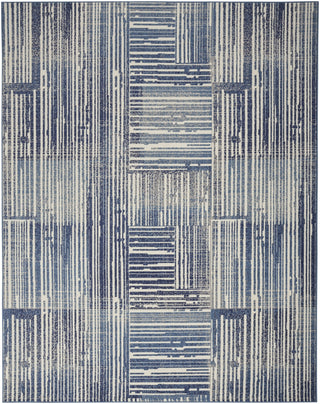 Nourison GRAFIX GRF42 BLUE GREY main image