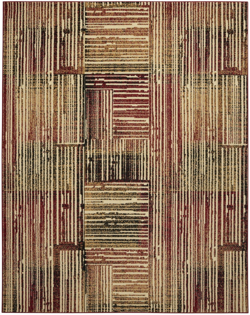 Nourison Grafix GRF42 Brick Multicolor Area Rug main image