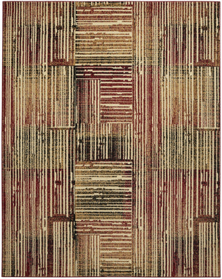Nourison Grafix GRF42 Brick Multicolor Area Rug main image