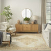 Nourison GRAFIX GRF43 CREAM MULTICOLOR Room Image Feature