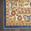 Nourison Grafix GRF43 Navy Gold Area Rug Detail Image