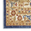 Nourison Grafix GRF43 Navy Gold Area Rug Texture Image
