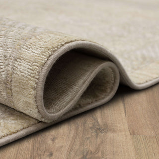 Karastan Surrey Hills Grinstead Flaxen Beige Area Rug Angle Image
