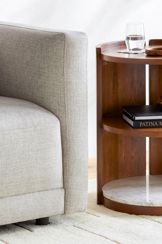 Surya Gerald GRLD-001 Dark Brown / Furniture Style Shot