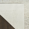 Nourison Grand Street GRN01 Ivory Area Rug by DKNY Corner Image