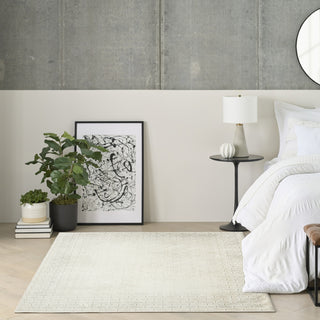 Nourison Grand Street GRN01 Ivory Area Rug by DKNY Room Image Feature