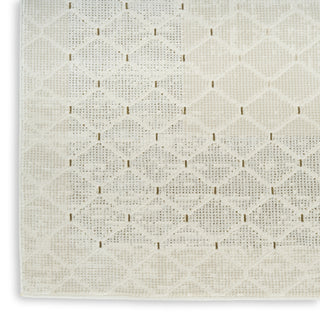 Nourison Grand Street GRN01 Ivory Area Rug by DKNY Texture Image