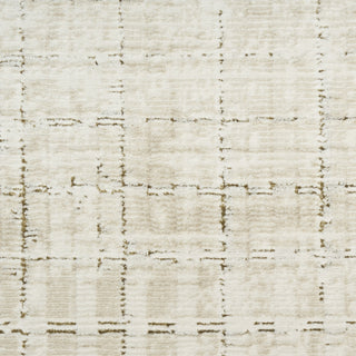 Nourison Grand Street GRN02 Ivory Beige Area Rug by DKNY Swatch Image
