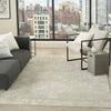 Nourison Grand Street GRN02 Ivory Beige Area Rug by DKNY Corner Image