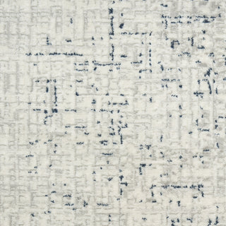Nourison Grand Street GRN03 Ivory Blue Area Rug by DKNY Corner Image