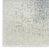 Nourison Grand Street GRN03 Ivory Blue Area Rug by DKNY Corner Image