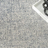Nourison Grand Street GRN03 Ivory Blue Area Rug by DKNY Texture Image
