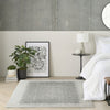 Nourison Grand Street GRN03 Light Grey Area Rug by DKNY Swatch Image
