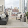 Nourison Grand Street GRN03 Ivory Beige Area Rug by DKNY Room Image Feature
