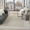 Nourison Grand Street GRN03 Ivory Beige Area Rug by DKNY Corner Image