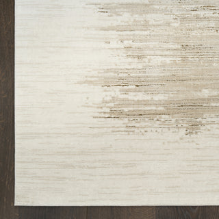 Nourison Grand Street GRN04 Ivory Taupe Area Rug by DKNY Detail Image
