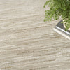 Nourison Grand Street GRN04 Ivory Taupe Area Rug by DKNY Corner Image