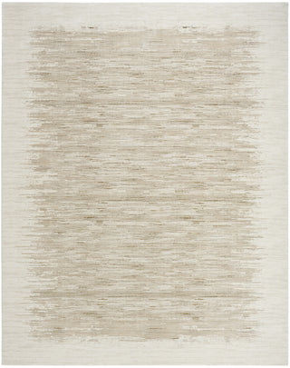 Nourison Grand Street GRN04 Ivory Taupe Area Rug by DKNY Main Image