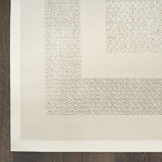 Nourison Grand Street GRN05 Ivory Taupe Area Rug by DKNY Detail Image