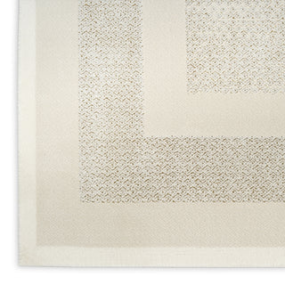 Nourison Grand Street GRN05 Ivory Taupe Area Rug by DKNY Texture Image