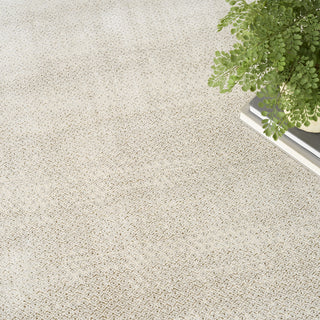 Nourison Grand Street GRN05 Ivory Taupe Area Rug by DKNY Corner Image