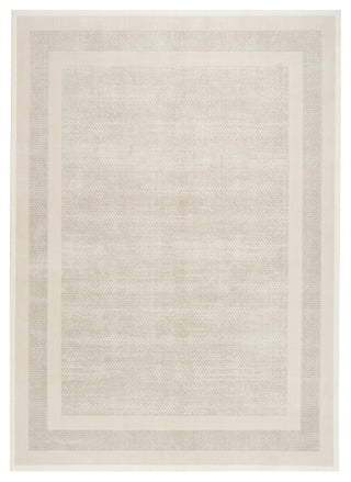 Nourison Grand Street GRN05 Ivory Taupe Area Rug by DKNY Main Image
