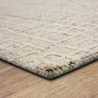 Karastan Forsyth Park Groveland Ivory Beige Area Rug Angle Image Feature