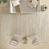 Nourison Graceful GRU01 Beige Area Rug Room Image Feature