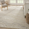 Nourison Graceful GRU01 Beige Area Rug Corner Image