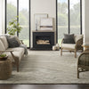 Nourison Graceful GRU01 Grey Area Rug Room Room Scene Feature