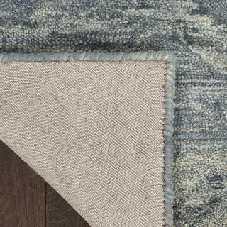 Nourison Graceful GRU01 Blue Area Rug Backing