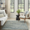 Nourison Graceful GRU01 Blue Area Rug Room Scene 2