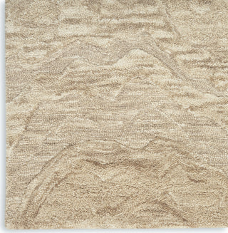 Nourison Graceful GRU01 Taupe Area Rug Corner Image