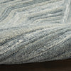 Nourison Graceful GRU03 Blue Area Rug Corner Image
