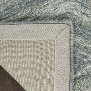 Nourison Graceful GRU03 Blue Area Rug Corner Image